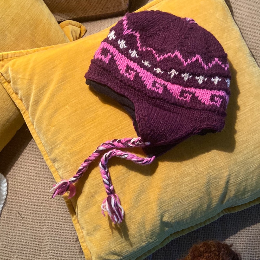 Wool Toboggan Ski Snow Hat